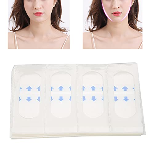 Facelifting Aufkleber, Face Lift Tape, Face Lift Patch, Gesichtsdünner Aufkleber, V-Form Gesicht Verbergen V förmiges Tape Face Lift Face Lift Makeup Gesichtsbehandlungen von Brrnoo