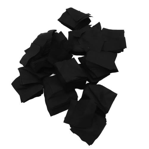 1200 Blatt Gesichts-Wattepads, Schwarze Baumwoll-Make-up-Pads, Einweg-Baumwollpads mit Starker Absorption für Hautpflege, Make-up-Entferner, Wattepads von Brrnoo