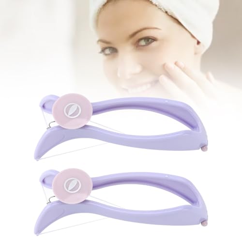 Gesichtshaarentferner Manuell 2 Stück Damen Gesichts Haarentfernung Effektiv Feines Haar Sicher Schmerzfrei Ideal Zu Hause von Brrnoo