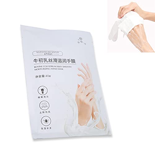 Hands Moisturizing Gloves, Natürliche und Organische Feuchtigkeitsspendende und Pflegende Handmaske, Hand Skin Repair Renew Mask mit Infundiertem Kollagen für Frauen und Männer Hands Moisturizing Gloves, Natürliche und Organische Feuchtigkeitsspendende und Pflegende Handmaske, Hand Skin Repair Renew Mask mit Infundiertem Kollagen für Frauen und Männer von Brrnoo