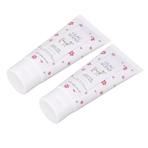 Hydration Moisturizing Hand Cream, Ziegenmilch Handlotion, 60 ml x 2, Trockene Haut Pflege, Feuchthalten Creme, Nährstoffe für Hände von Brrnoo