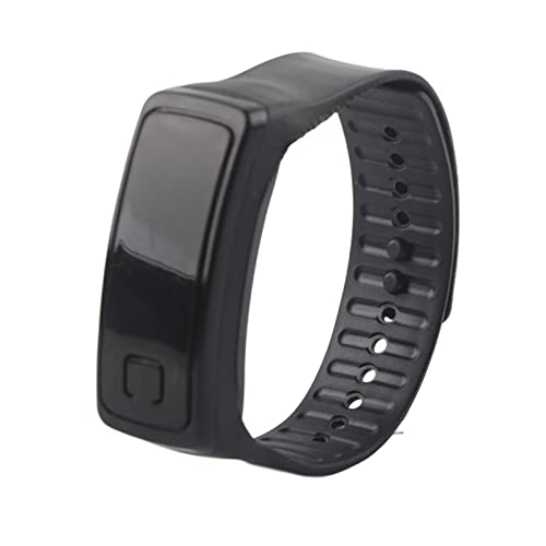 Kinder und Jugendliche Digital Uhr mit Plastik Armband,LED Sports Outdoor Wasserdicht Armbanduhr,Silikon Armbanduhr Zeit Kalender Digital Armband für Frauen Männer Sweatproof Long Time Standby Lightwe von Brrnoo