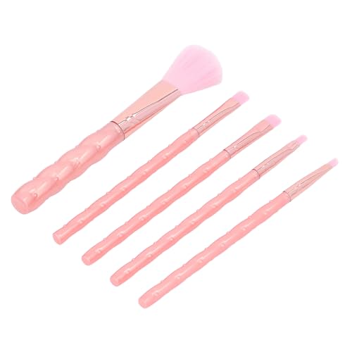 Lidschatten -Make -up -Bürsten Set Kosmetische Pinsel -Set 5pcs Make -up -Pinsel -Set Augenkonturing Weichkosmetische Pinsel Tragbare Lidschatten -Rouge -Pinsel von Brrnoo