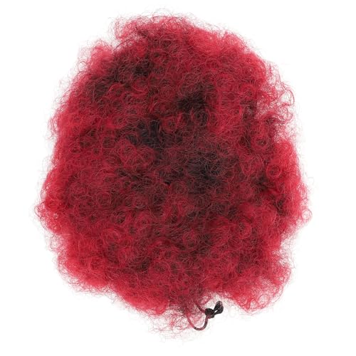 Lockiges Haar Brötchen Pferdes Chwanz, Pferdes Chwanz Updo Haar Bun Hochtemperatur-Seiden Perücke Haar Wrap Bun Haar Stück für Frauen Mädchen Haar Bun Unordentlich Bun Haar Stück von Brrnoo