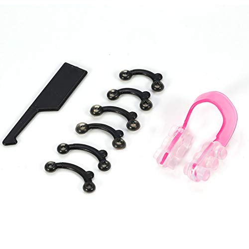 Nose Shaper Clip, Nose Up Lifting Clips Silikon Nose Lifter Nasensteg Abnehmen Clips, Nose Lifter Clips Nose Thinner Straightener Beauty Clip Tool Set für Frauen von Brrnoo