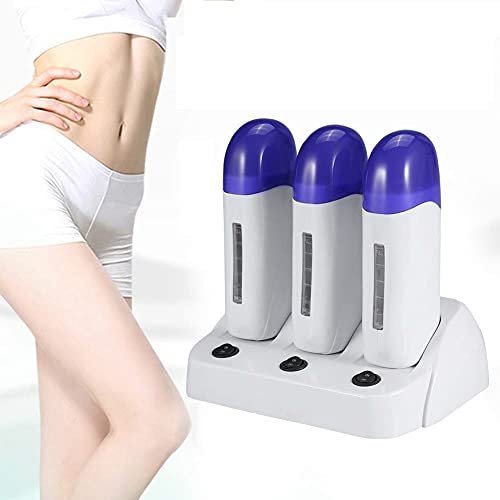 Roll-on Wax Heater, wachswärmer, Wachswärmer Für Wachspatronen, Wax Patronen Gerät, Heizpatrone Wax Enthaarung Roller Heizkörper Körper Haarentfernung Maschine, Frauen Waxing von Brrnoo