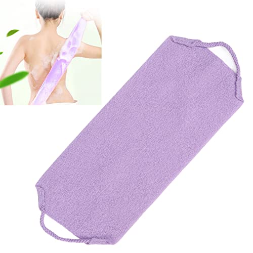 Rückenschrubber Schwamm für Bad und Dusche, Peeling Badetücher Lang Peeling Handtücher Scrubber Badetuch Körper Waschlappen Rückenbürste Gürtel von Brrnoo