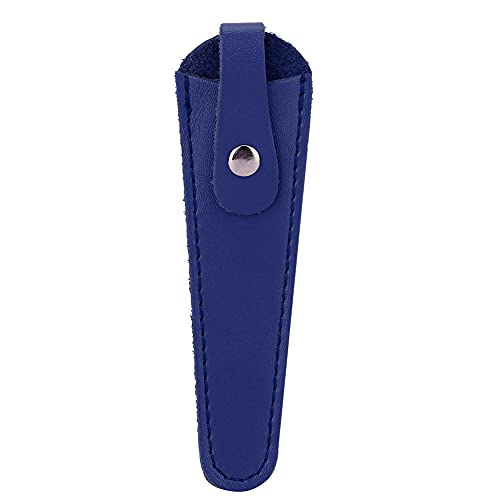 Scheren-Aufbewahrungstasche, Professionelle PU-Leder-Scherentasche, Tragbare Scheren-Aufbewahrungstasche, Friseur-Werkzeug-Scheren-Tasche (Blue) von Brrnoo