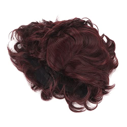 Verstellbare, Kurze, Lockige Perücke für Frauen Mittleren Alters, Hochdichtes Kunsthaar, Beständig, für den Täglichen Gebrauch, Cosplay, Partys, Shopping Verstellbare, Kurze, Lockige Perücke für Frauen Mittleren Alters, Hochdichtes Kunsthaar, Beständig, für den Täglichen Gebrauch, Cosplay, Partys, Shopping von Brrnoo