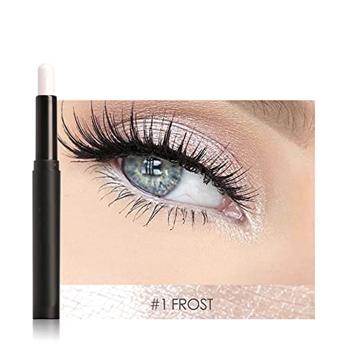 Wasserdicht Eyeshadow Pen, Lidschattenstift liegend Seidenraupe Eyeliner Stick Make-up Kosmetik Werkzeug, für Partys, Modenschauen, den täglichen Gebrauch, 12 Farben(#1) von Brrnoo