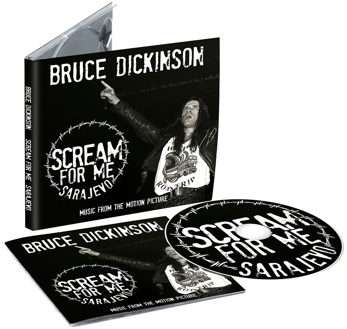 Bruce Dickinson Scream for me Sarajevo CD multicolor von Bruce Dickinson