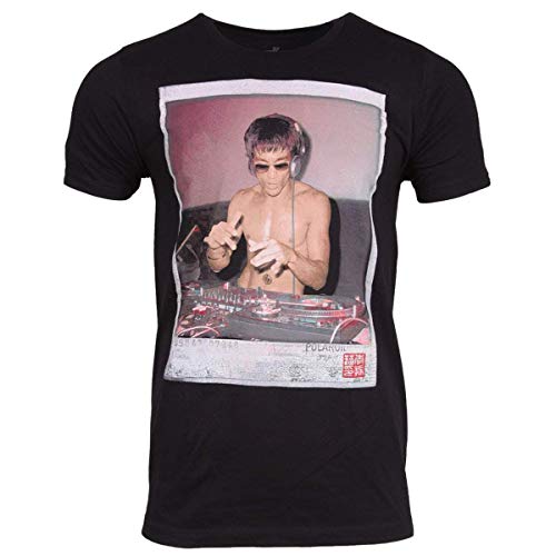 Bruce Lee DJ Dragon Photo T-Shirt, Schwarz, Mittel Bruce Lee DJ Dragon Photo T-Shirt, Schwarz, Mittel von Bruce Lee