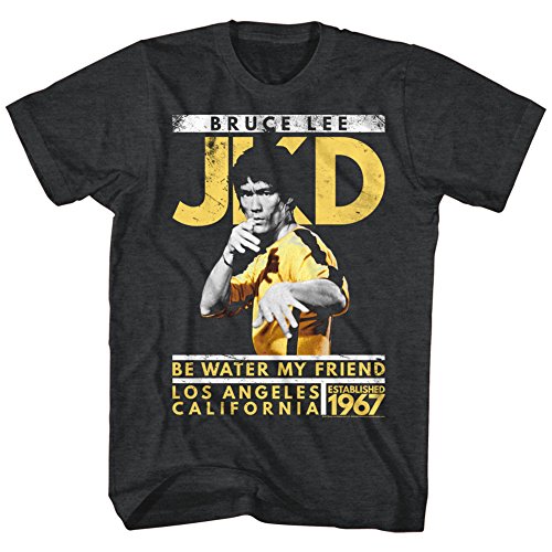 Bruce Lee - Herren Jay Kay Dee T-Shirt, Large, Black Heather von Bruce Lee