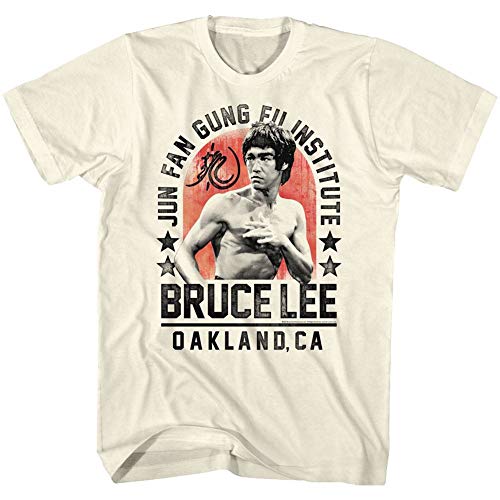 Bruce Lee - Junfangungfu-T-Shirt für Herren, Größe L, Naturfarben, natur, Größe L Bruce Lee - Junfangungfu-T-Shirt für Herren, Größe L, Naturfarben, natur, Größe L von Bruce Lee