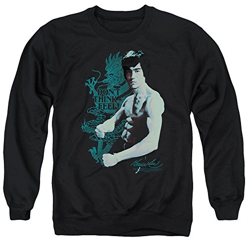 Bruce Lee Herren Sweatshirt Gr. XXL, schwarz von Bruce Lee