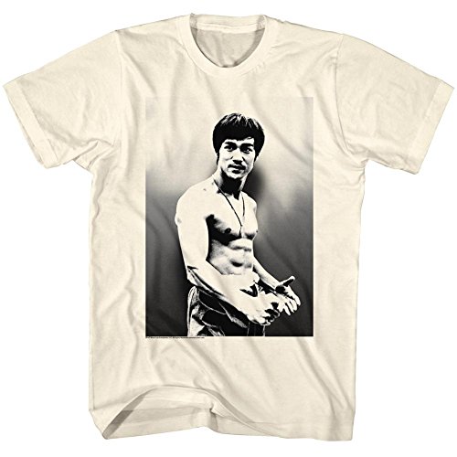 Bruce Lee - Herren Tonal Bruce T-Shirt, XX-Large, Natural von Bruce Lee
