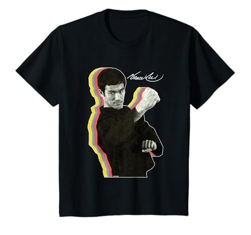 Kinder Bruce Lee-Foto aus dem Fighting Method Book Kids T-Shirt Kinder Bruce Lee-Foto aus dem Fighting Method Book Kids T-Shirt von Bruce Lee