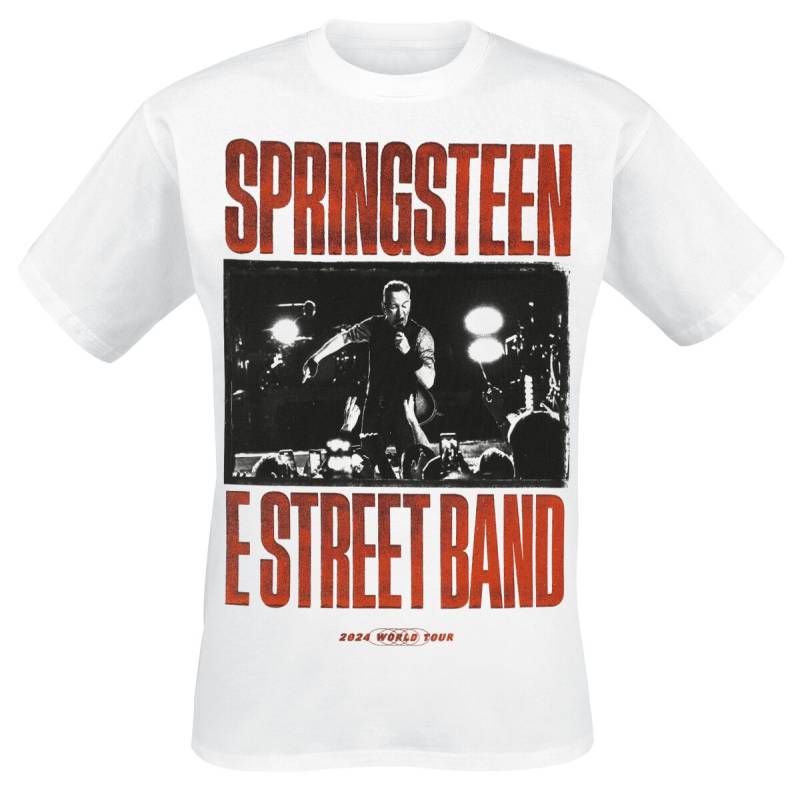 Bruce Springsteen E Street Band T-Shirt weiß in XL von Bruce Springsteen