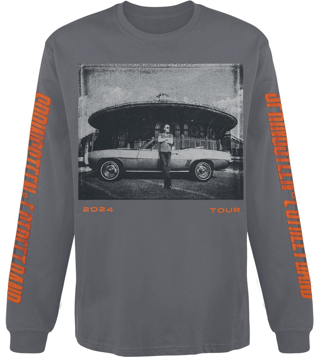 Bruce Springsteen Langarmshirt - S bis XXL - für Männer - Größe XL - charcoal - Lizenziertes Merchandise! Bruce Springsteen Langarmshirt - S bis XXL - für Männer - Größe XL - charcoal - Lizenziertes Merchandise! von Bruce Springsteen