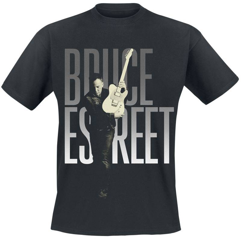 Bruce Springsteen T-Shirt - Estreet - S bis XXL - für Männer - Größe XXL - schwarz  - Lizenziertes Merchandise! von Bruce Springsteen