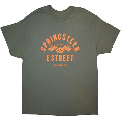 Bruce Springsteen Unisex Erwachsene Tour '24 Arch Flag Back Print T-Shirt, Grün , XX-Large Bruce Springsteen Unisex Erwachsene Tour '24 Arch Flag Back Print T-Shirt, Grün , XX-Large von Bruce Springsteen