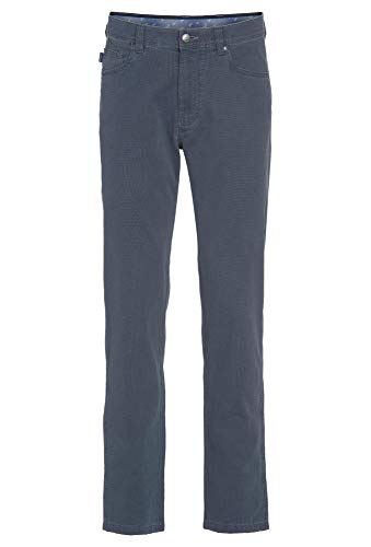 Brühl - Comfort Fit - Herren 5-Pocket mit normal geschnittenem Bein, Genua III (534182970100), Größe:52, Farbe:Marine (690) von Brühl