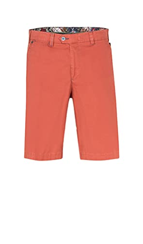 Brühl - Comfort Fit - Herren Shorts, Venice Turn (637182609100), Größe:50, Farbe:rot (830) von Brühl