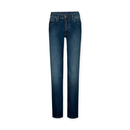 BRÜHL FINE TROUSERS Jeans Herren Stretch Toronto II 190491 I 5-Pocket Herren Jeans aus Ring-Stretch Denim mit Komfortdehnbund I Used Waschung von BRÜHL FINE TROUSERS