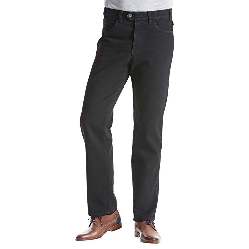 BRÜHL FINE TROUSERS Stoffhose Herren Milano II 003142 I Flatfronthose Herren mit Komfortdehnbund aus Ring-Stretch-Denim I Optimale Bewegungsfreiheit von BRÜHL FINE TROUSERS