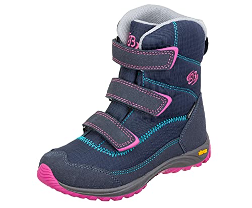 Brütting Arendal V Mädchen Schneestiefel, marine/pink/türkis, 33 EU Brütting Arendal V Mädchen Schneestiefel, marine/pink/türkis, 33 EU von Brütting