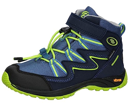 Brütting Atlanta High VS Traillaufschuh, Marine/Blau/Lemon, 39 EU von Brütting