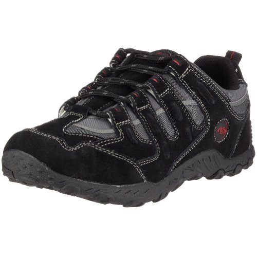 Brütting Atlantis 211033, Herren Sportschuhe - Walking, schwarz, (schwarz-grau-rot), EU 38 von Brütting