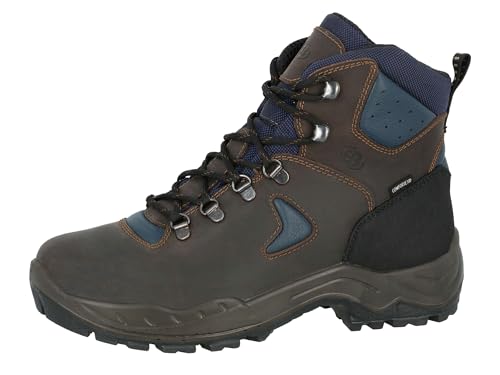 Brütting BERTOLO HIGH Herren Trekking- & Wanderstiefel, Braun/Marine, 39 EU von Brütting