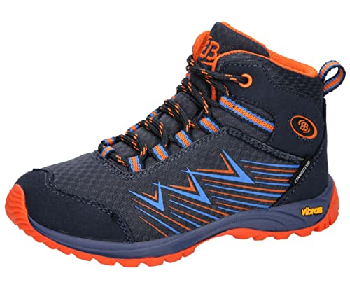 Brütting Chesna High Cross-Laufschuhe, anthrazit/blau/orange, 38 EU Brütting Chesna High Cross-Laufschuhe, anthrazit/blau/orange, 38 EU von Brütting
