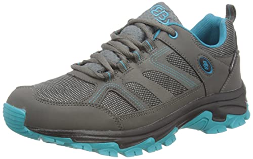 Brütting Damen Elbrus Cross-Laufschuhe, anthrazit/Petrol, 39 EU von Brütting