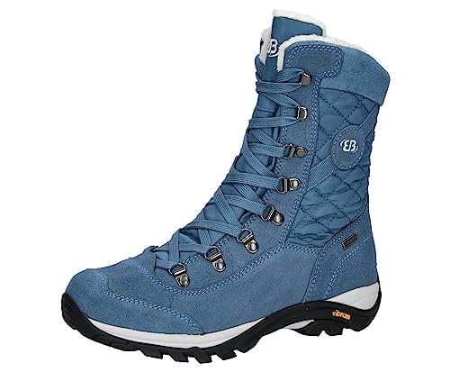 Brütting Damen Fenella Schneestiefel, blau, 39 EU von Brütting