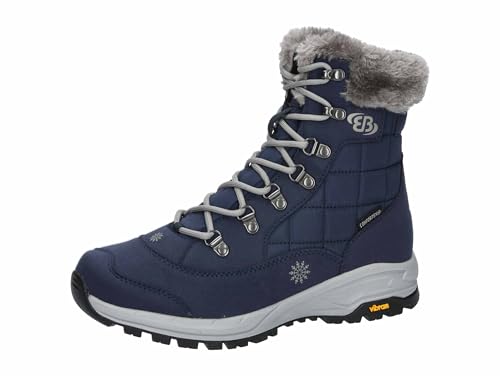 Brütting Damen Himalaya Winterstiefel, Marine/Grau, 43 EU von Brütting