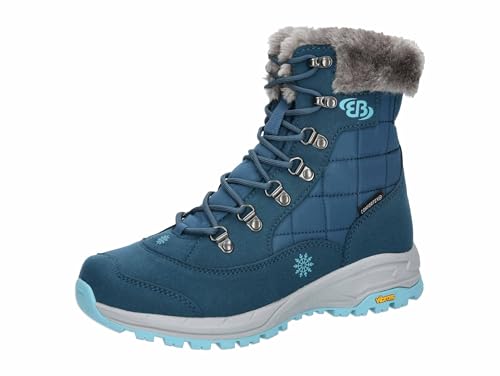 Brütting Damen Himalaya Winterstiefel, Petrol/Türkis, 39 EU von Brütting