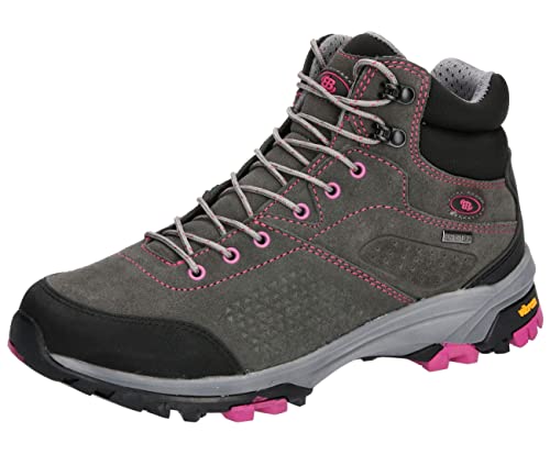 Brütting Unisex Mount Brady High Traillaufschuhe, grau/pink, 36 EU von Brütting