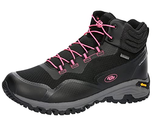 Brütting Damen Mount Clarke Traillaufschuhe, schwarz/pink, 41 EU von Brütting