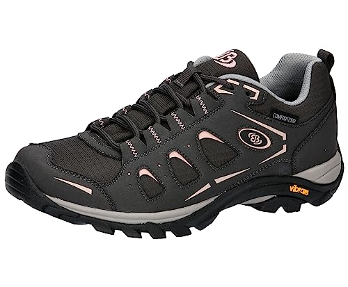 Brütting Damen Mount Frakes Low Traillaufschuh, grau/rosa, 36 EU von Brütting