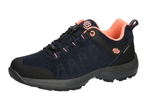 Brütting Damen Mount Harvard Low Trekkingsschuhe, Marine/Lachs, 43 EU von Brütting