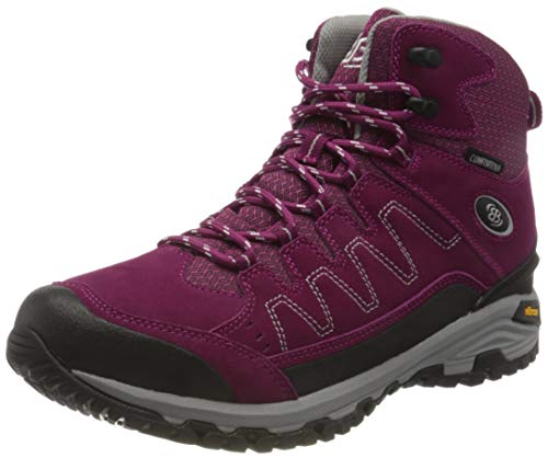 Brütting Damen Mount Nansen High Outdoor- & Trekkingschuh, Pink Grau, 36 EU von Brütting