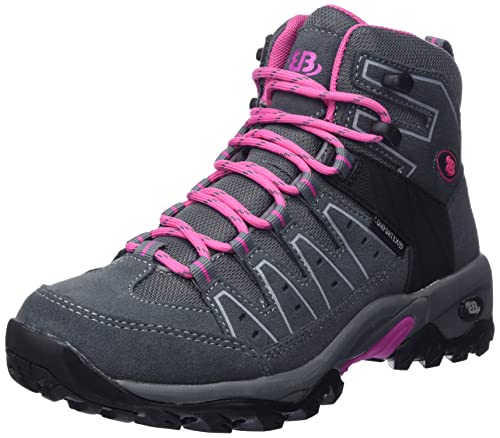 Brütting Unisex Mount Pinos High Cross-Laufschuhe, anthrazit/pink, 39 EU von Brütting