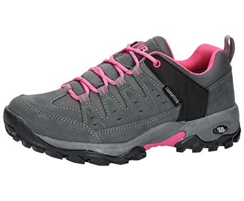 Brütting Unisex Mount Pinos Low Traillaufschuhe, anthrazit/pink, 36 EU von Brütting