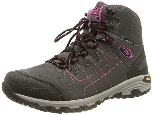 Brütting Damen Mount Shasta High Trekking-& Wanderstiefel, grau/schwarz/pink, 37 EU Brütting Damen Mount Shasta High Trekking-& Wanderstiefel, grau/schwarz/pink, 37 EU von Brütting