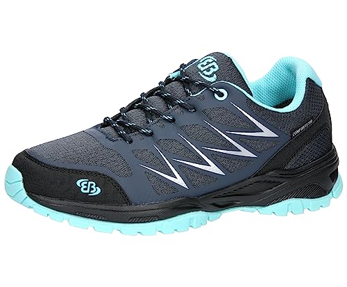 Brütting Damen Norwalk Traillaufschuh, Marine/türkis, 36 EU von Brütting