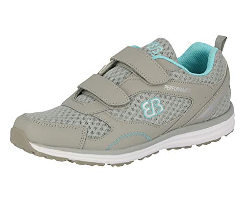 Brütting Damen Performance V Fitnessschuhe, Grau Türkis, 38 EU von Brütting