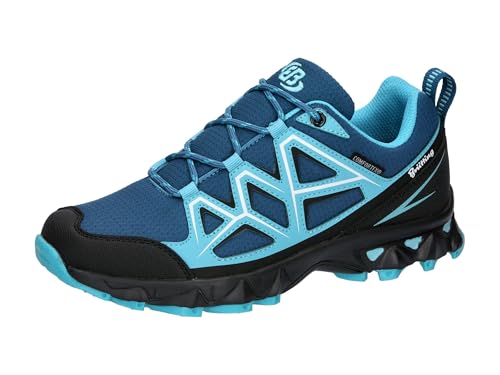Brütting Damen Power Walkingschuhe, Petrol/Türkis, 42 EU von Brütting