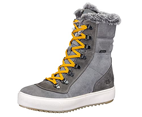 Brütting Sesvenna Damen Schneestiefel, grau, 39 EU von Brütting